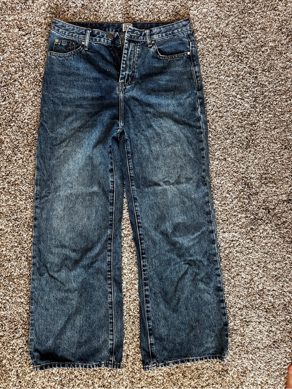 Toteme barrel Jeans with flaw